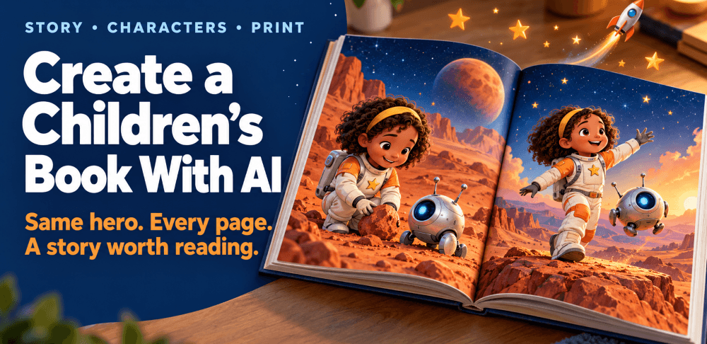 Read more about the article How to Make a Children’s Book With AI